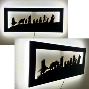 Luminária De Parede Sociedade Do Anel Senhor Dos Anéis
